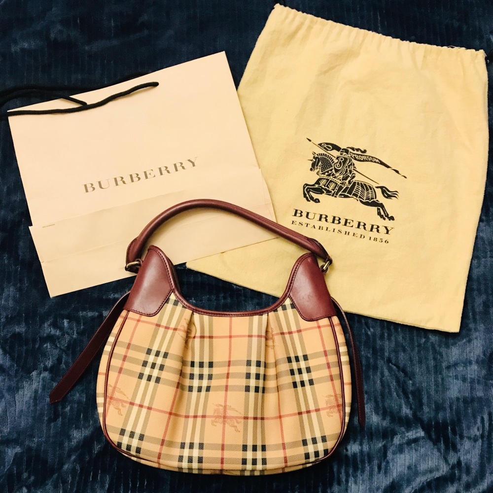 Authentic Burberry bag - very gently used like brand new